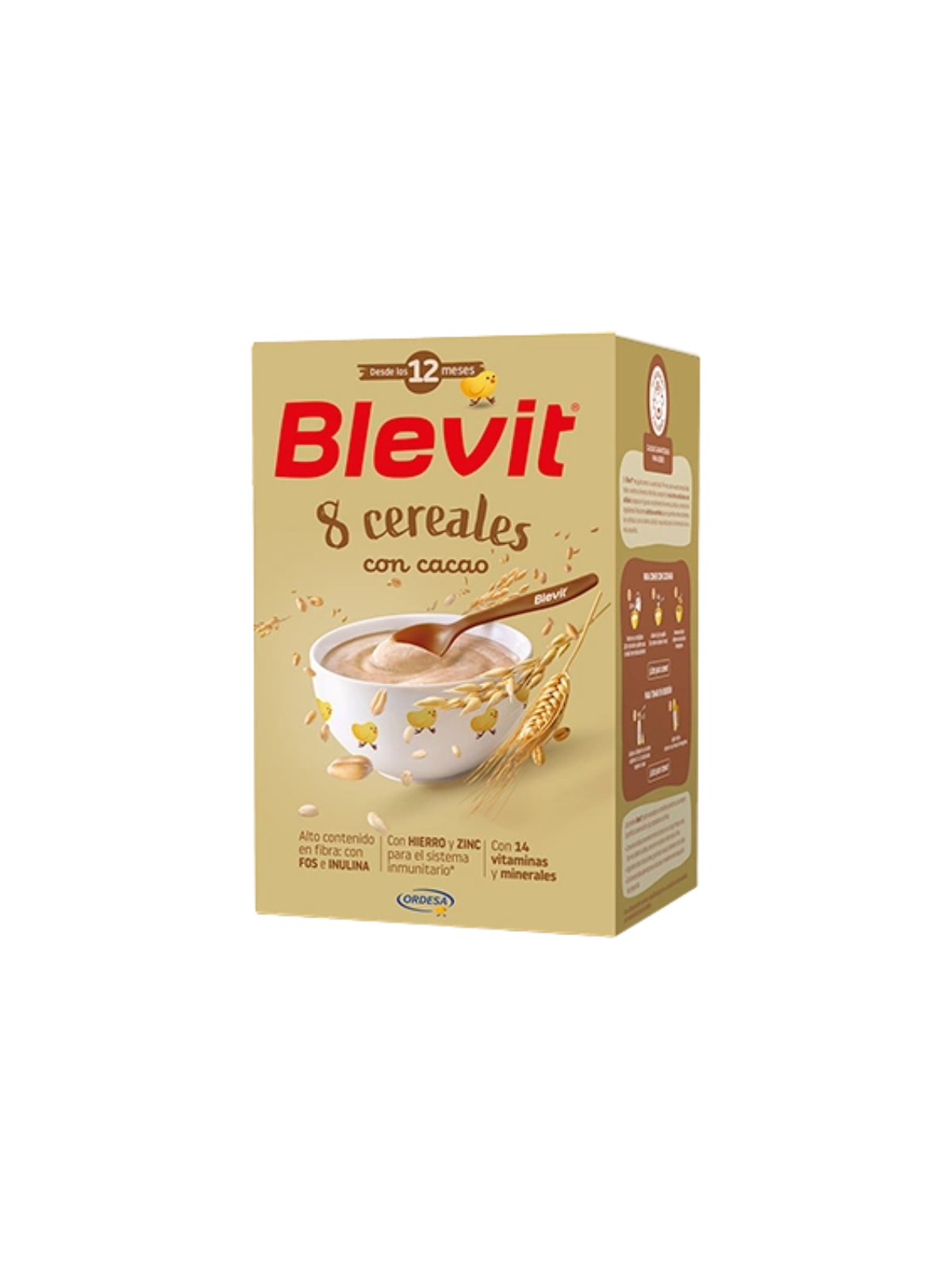 Blevit 8 cereales con cacao 500g