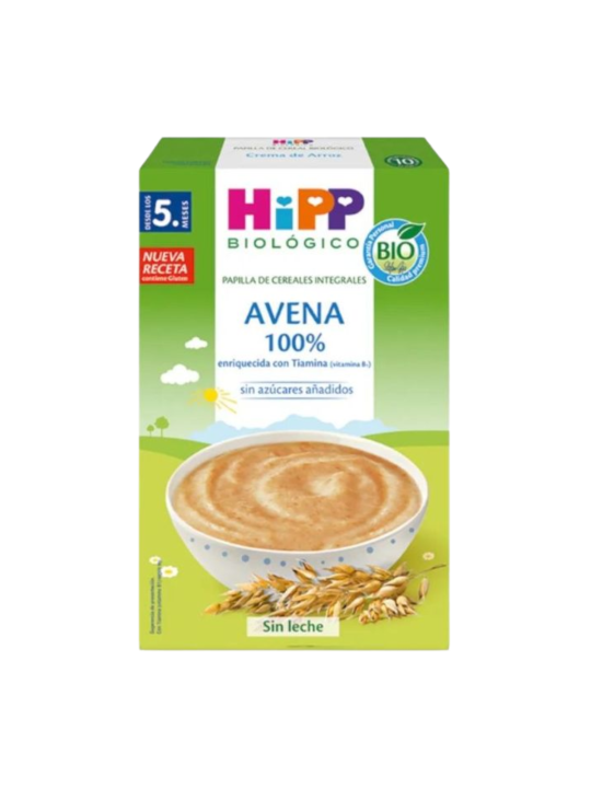 Hipp papilla de avena sin leche 200g