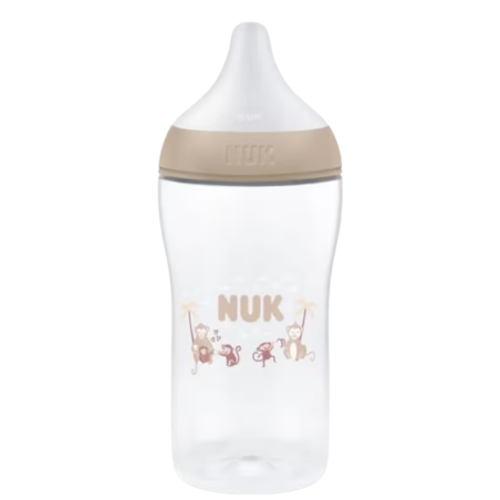 Nuk biberon PP silicona perfect match flujo M 260ml monitos +3m