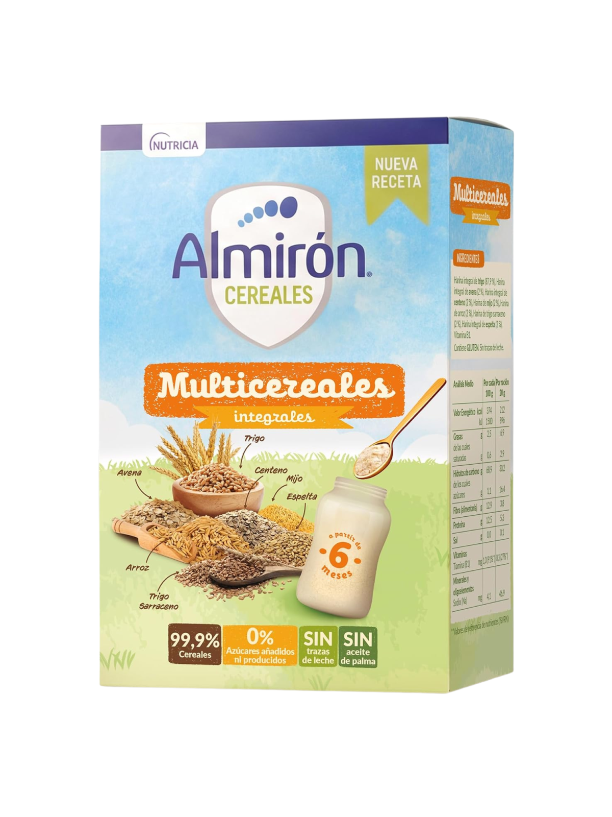 Almirón Multicereales Integrales 225 g