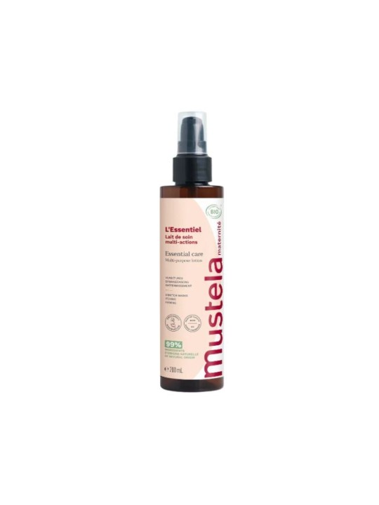 Mustela maternidad leche corporal cuidado esencial 200ml