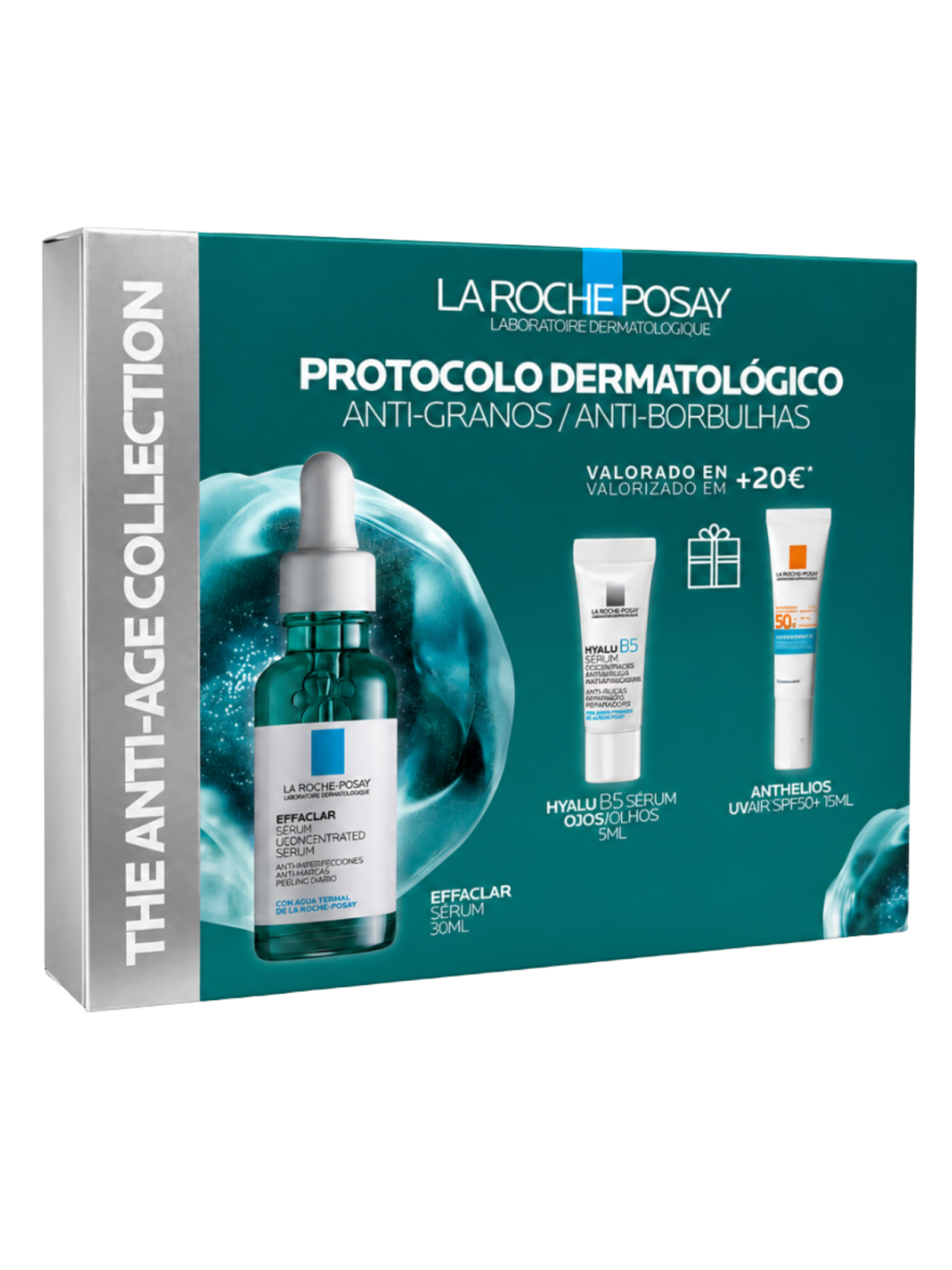 La Roche-Posay Pack Protocolo Antigranos Effaclar + Anthelios SPF50+