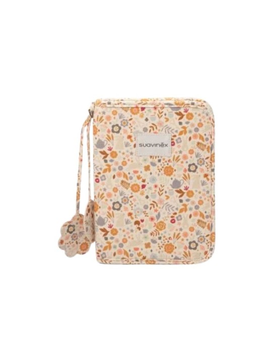 Suavinex portadocumentos estampado flores