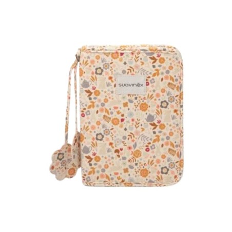 Suavinex portadocumentos estampado flores