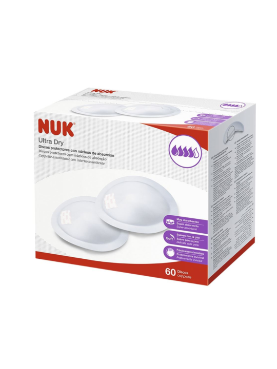 Nuk Ultra Dry discos protectores 60 unidades