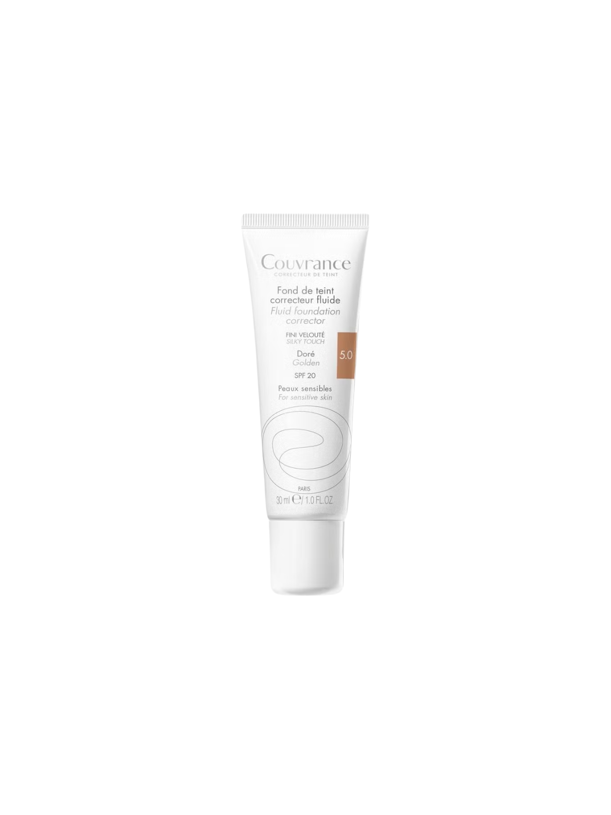 Avene couvrance maquillaje fluido spf 20 dorado