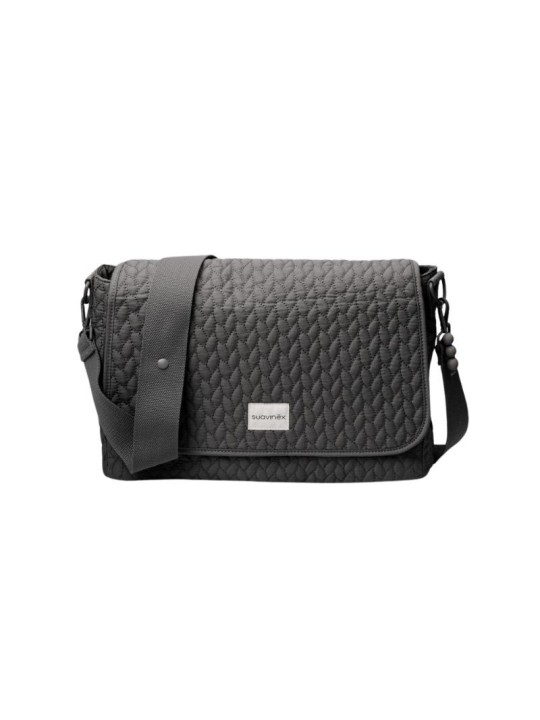 Suavinex bolso maternidad bandolera color antracita