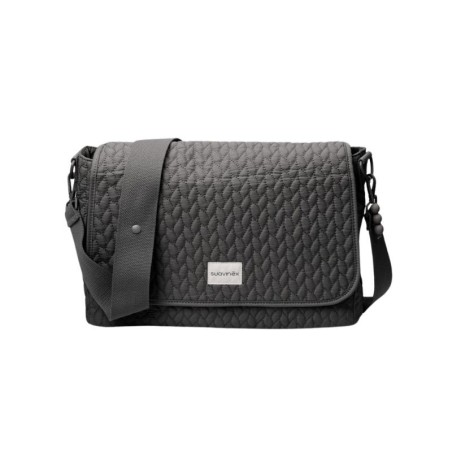 Suavinex bolso maternidad bandolera color antracita