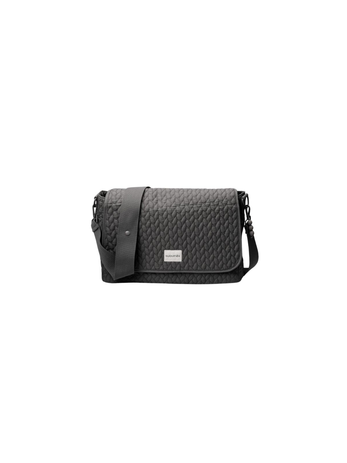Suavinex bolso maternidad bandolera color antracita