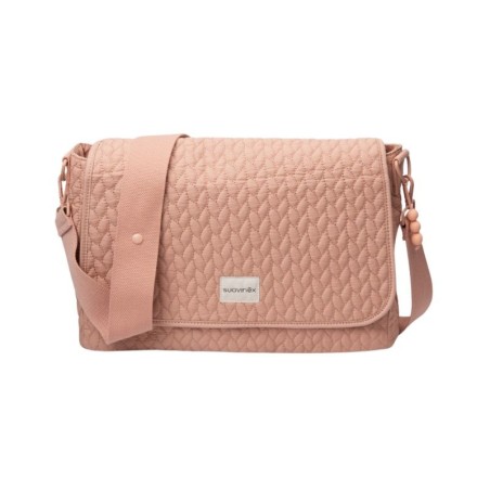 Suavinex bolso maternidad bandolera rosa