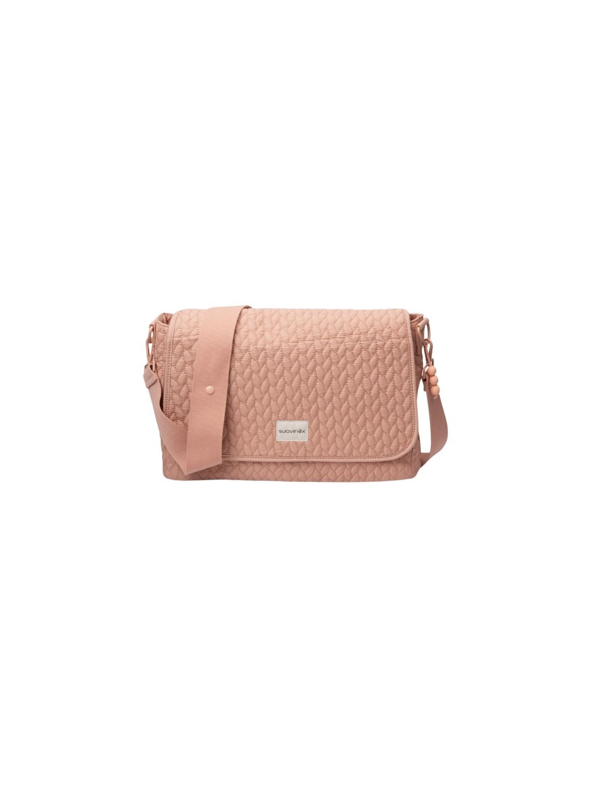 Suavinex bolso maternidad bandolera rosa