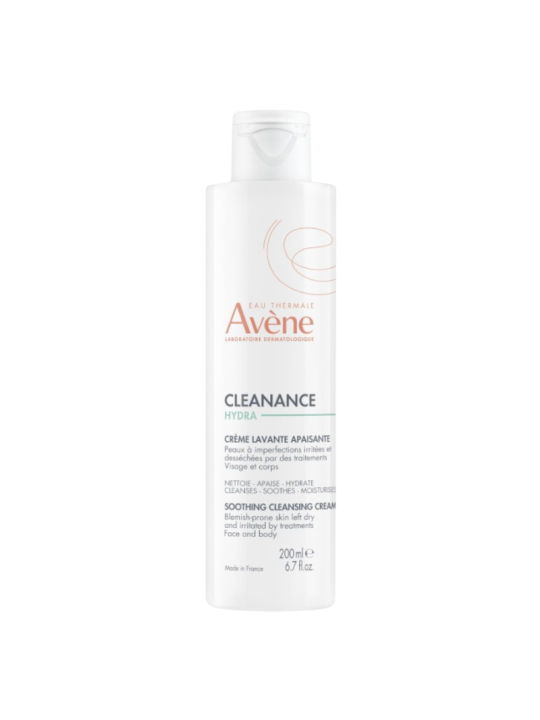 Avene cleanance hydra crema limpiadora calmante 200ml
