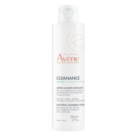 Avene cleanance hydra crema limpiadora calmante 200ml