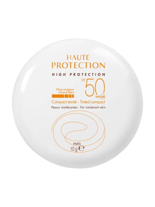 Avene solar compacto color dorado spf 50