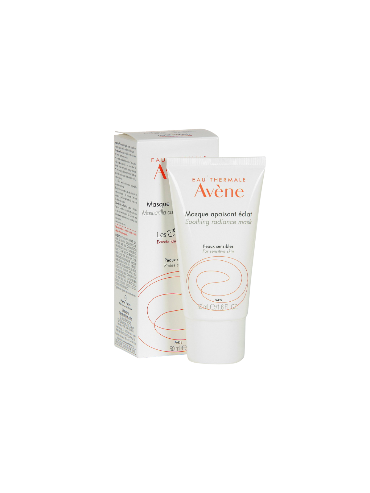 Avene mascarilla calmante e iluminadora