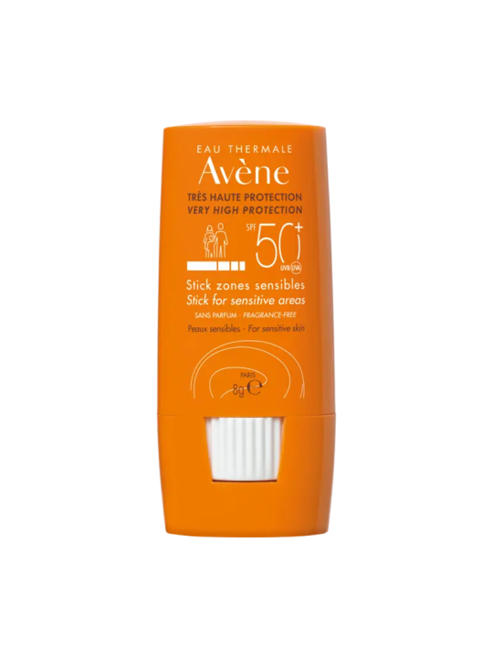 Avene solar stick zonas sensibles spf50+