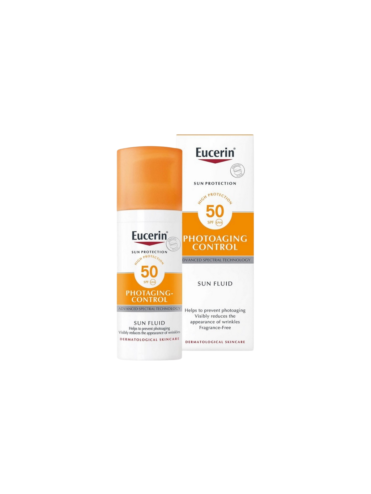 Eucerin sun protection 50 sun fluid rostro a-age