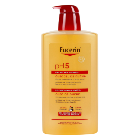 Eucerin ph5 oleogel ducha 1000 ml