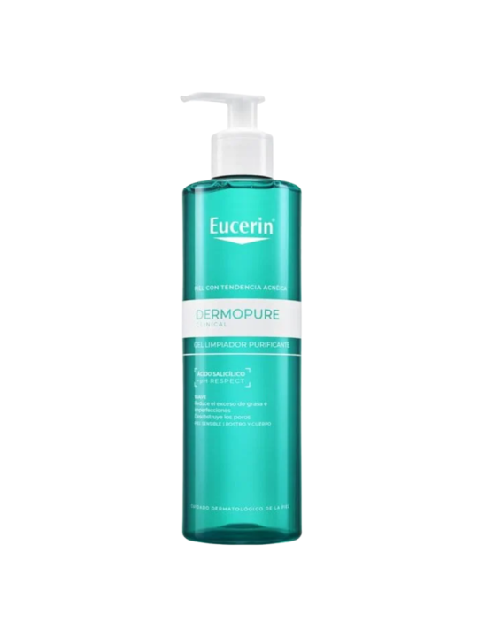 Eucerin dermopure oil control gel limpiador 200 ml