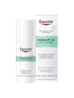 Eucerin Dermopure Oil Control fluido facial hidratante matificante 40ml