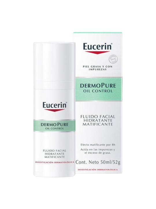 Eucerin Dermopure Oil Control fluido facial hidratante matificante 40ml