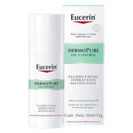 Eucerin Dermopure Oil Control fluido facial hidratante matificante 40ml