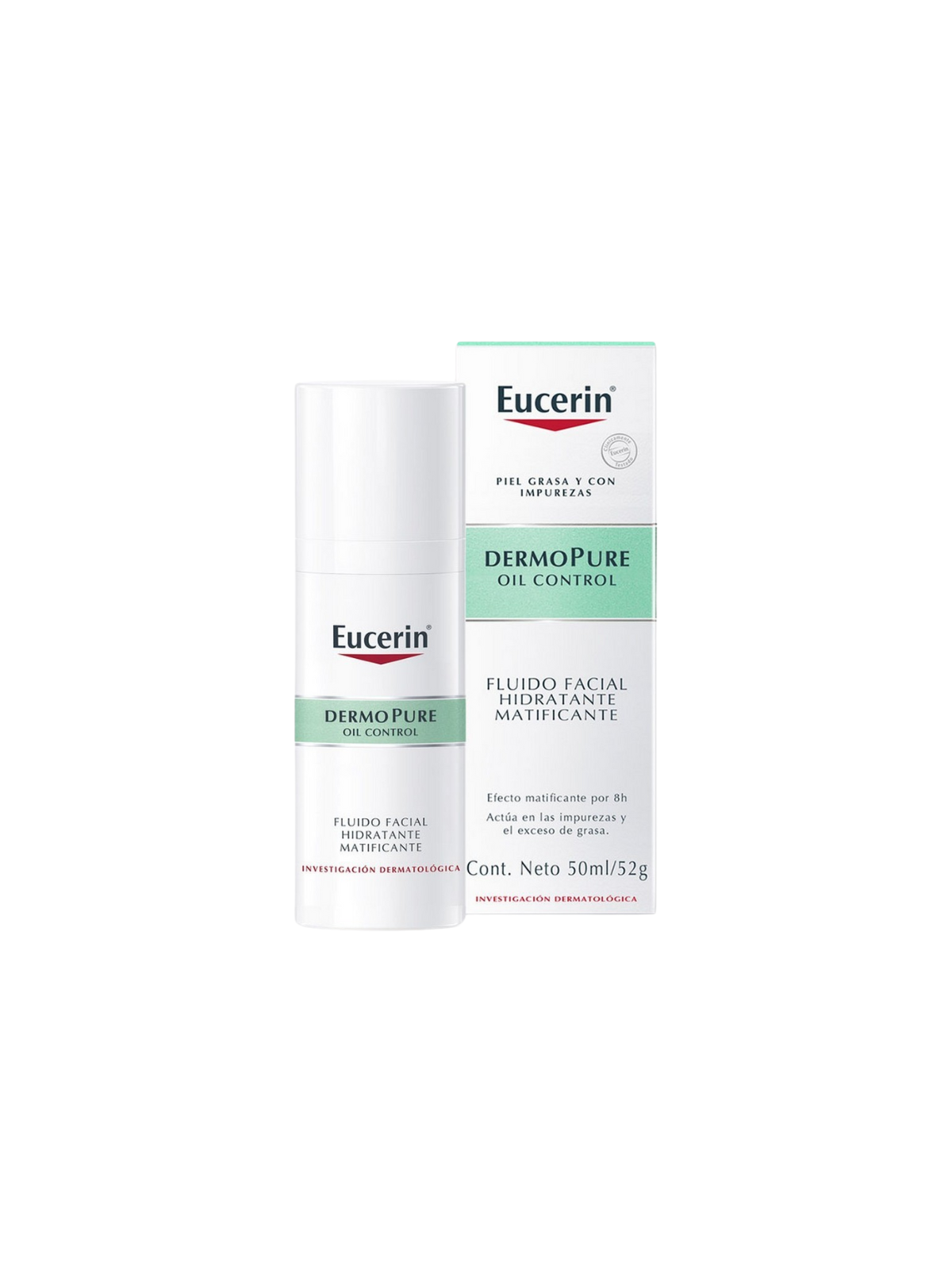 Eucerin Dermopure Oil Control fluido facial hidratante matificante 40ml