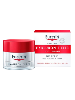 Eucerin Hyaluron Filler Volume Lift día FPS 15 piel normal mixta 50 ml