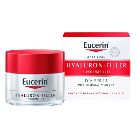 Eucerin Hyaluron Filler Volume Lift día FPS 15 piel normal mixta 50 ml