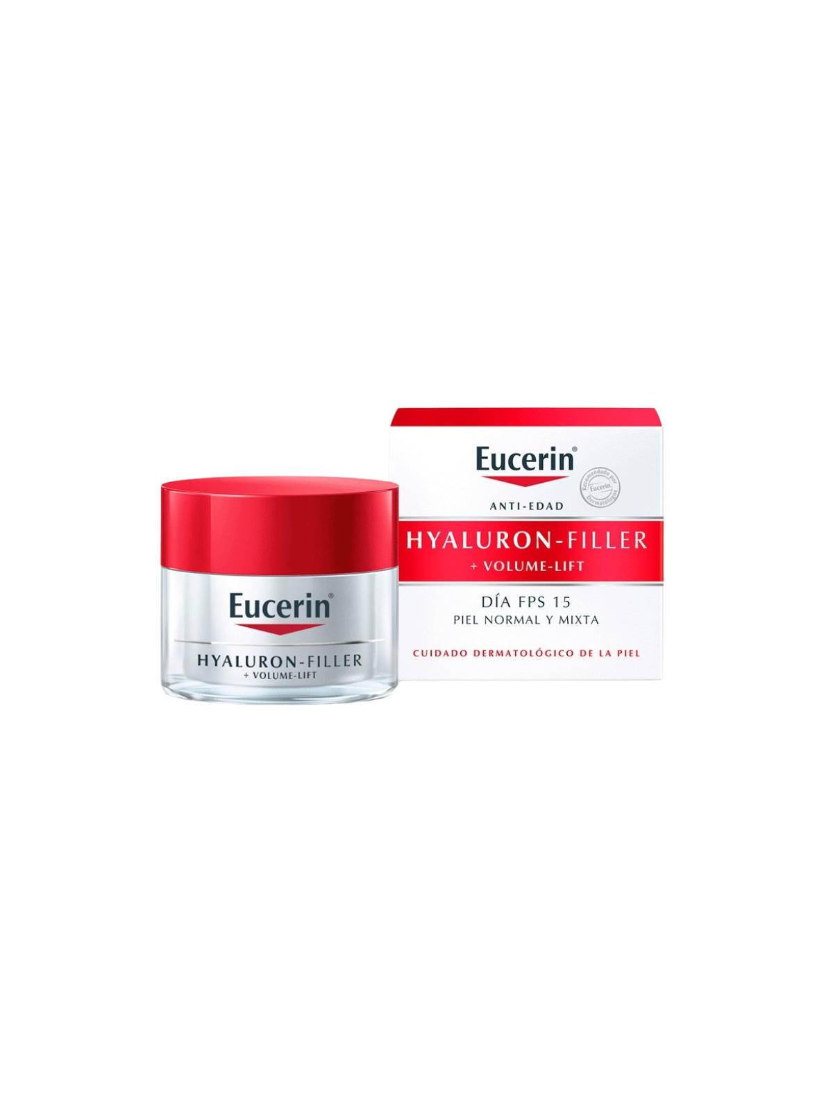 Eucerin Hyaluron Filler Volume Lift día FPS 15 piel normal mixta 50 ml