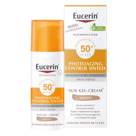 Eucerin sun protection 50+ crema rostro cc