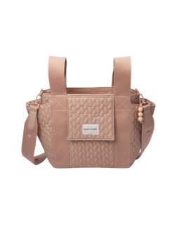 Suavinex bolso maternidad pequeño color rosa