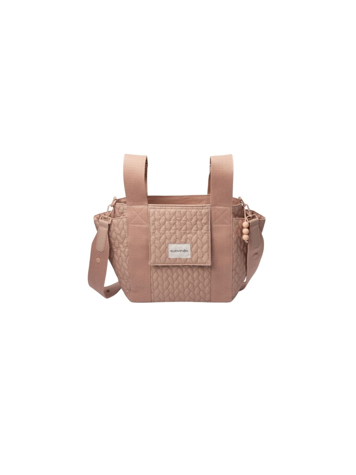Suavinex bolso maternidad pequeño color rosa