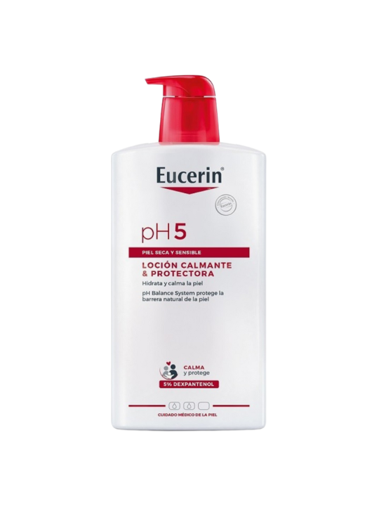Eucerin ph5 loción calmante y protectora hidratante 1L