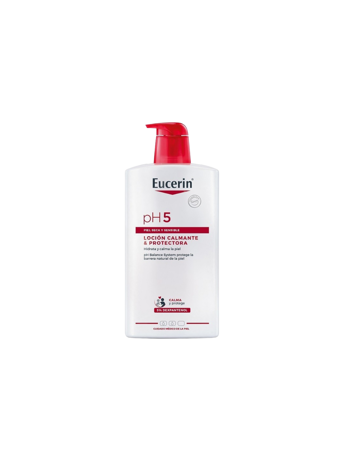 Eucerin ph5 loción calmante y protectora hidratante 1L