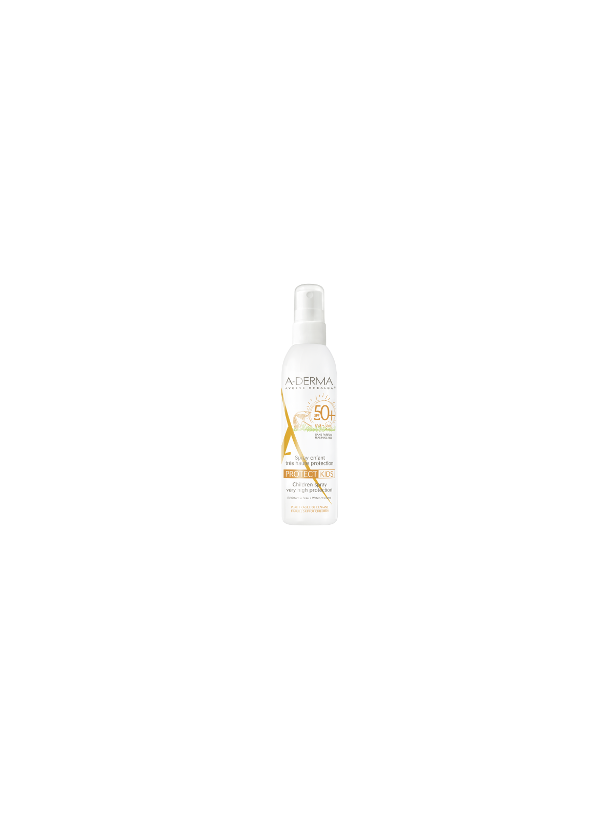 A-derma protect kids spray  niños spf50+