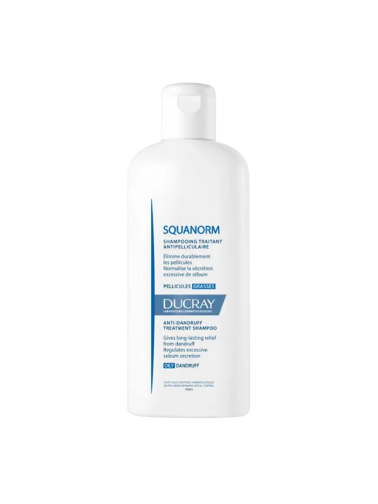 Ducray squanorm champu caspa grasa