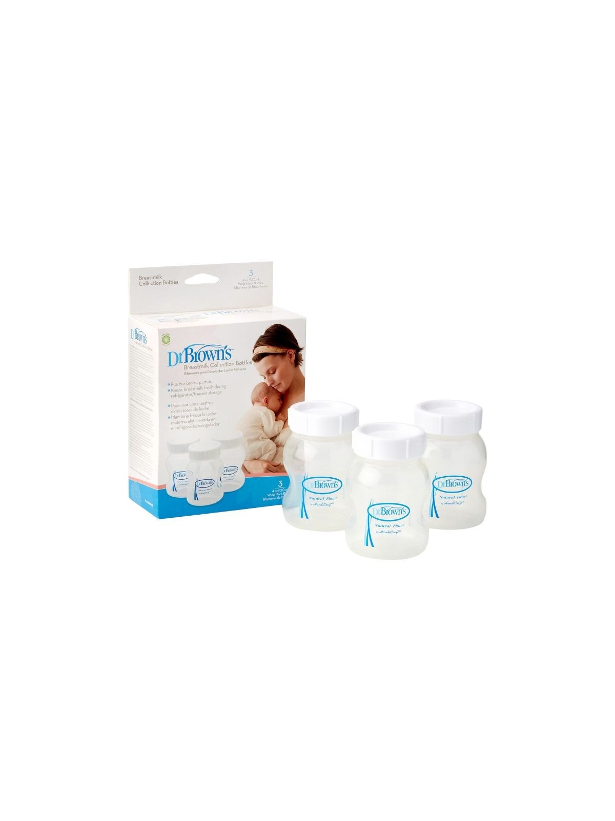Dr. Brown´s botellitas de almacenamiento de leche materna