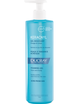 Keracnyl gel limpiador ducray 400 ml
