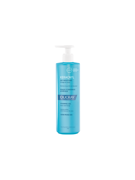 Keracnyl gel limpiador ducray 400 ml