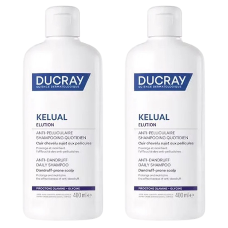 Ducray elucion champu duplo 2 x 400ml