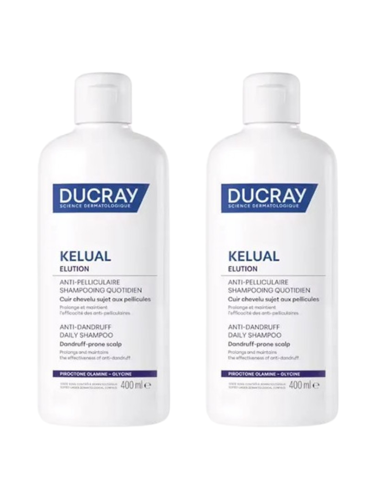 Ducray elucion champu duplo 2 x 400ml