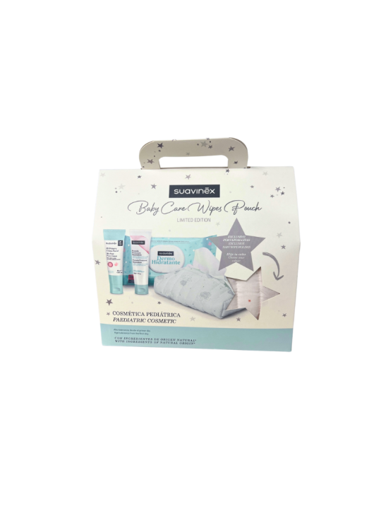 Suavinex baby care wipes canastilla pack pink