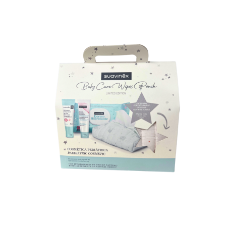 Suavinex baby care wipes canastilla pack pink