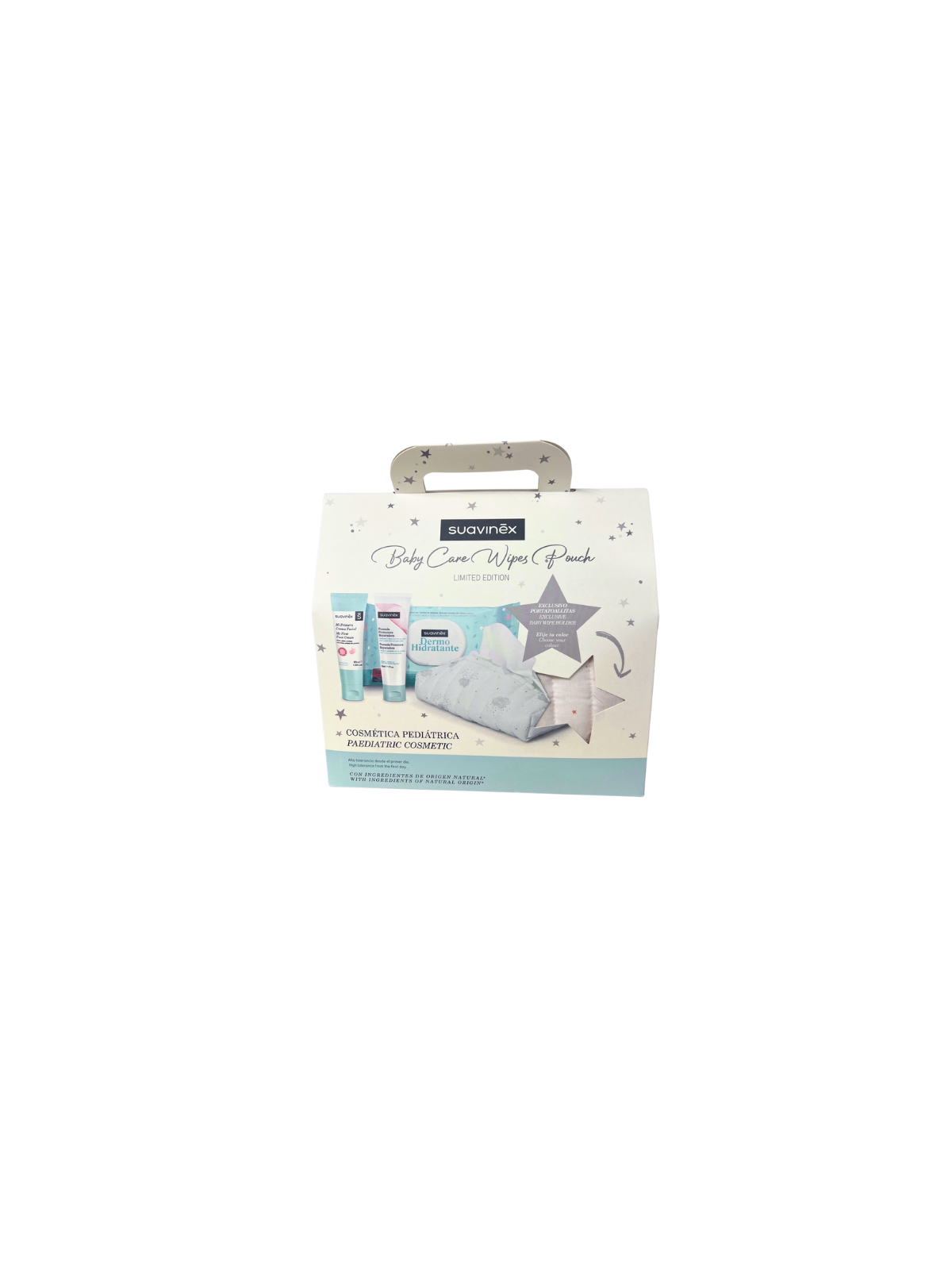 Suavinex baby care wipes canastilla pack pink