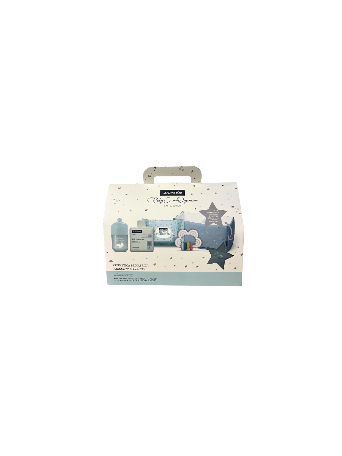 Suavinex canastilla baby organiser dreams set color azul