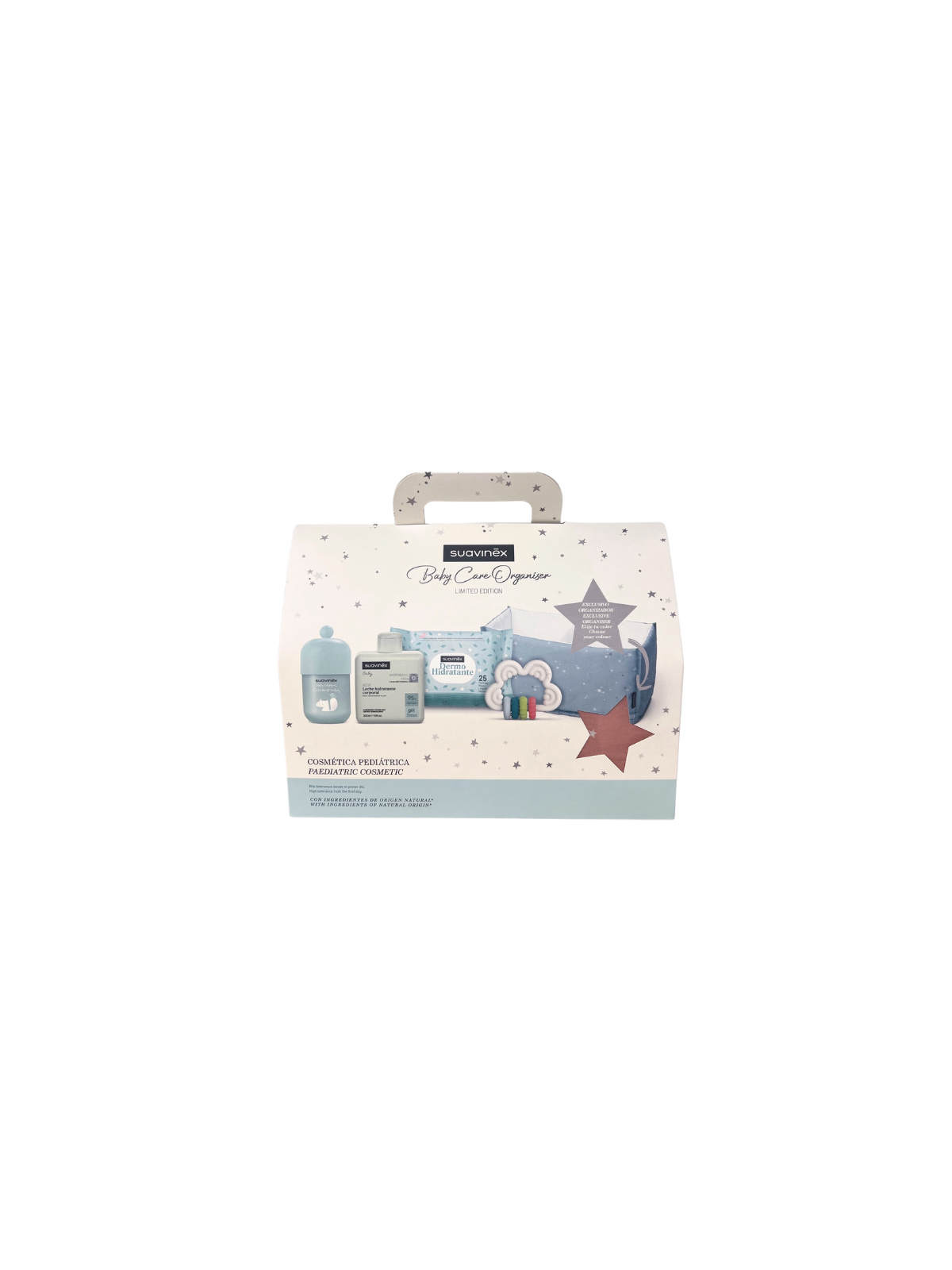 Suavinex canastilla baby organiser dreams set color rosa