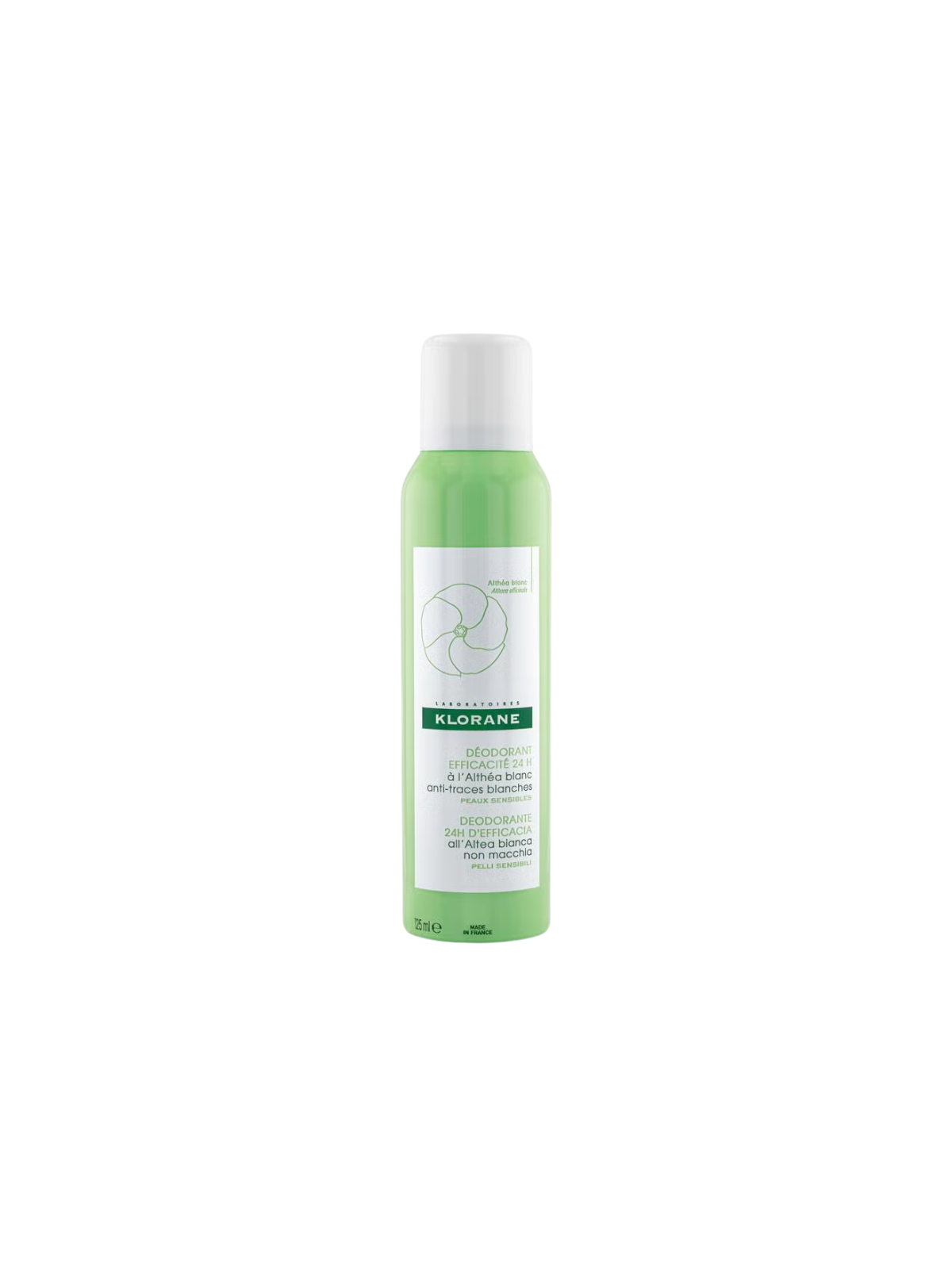 Klorane desodorante spray altea blanca 24h