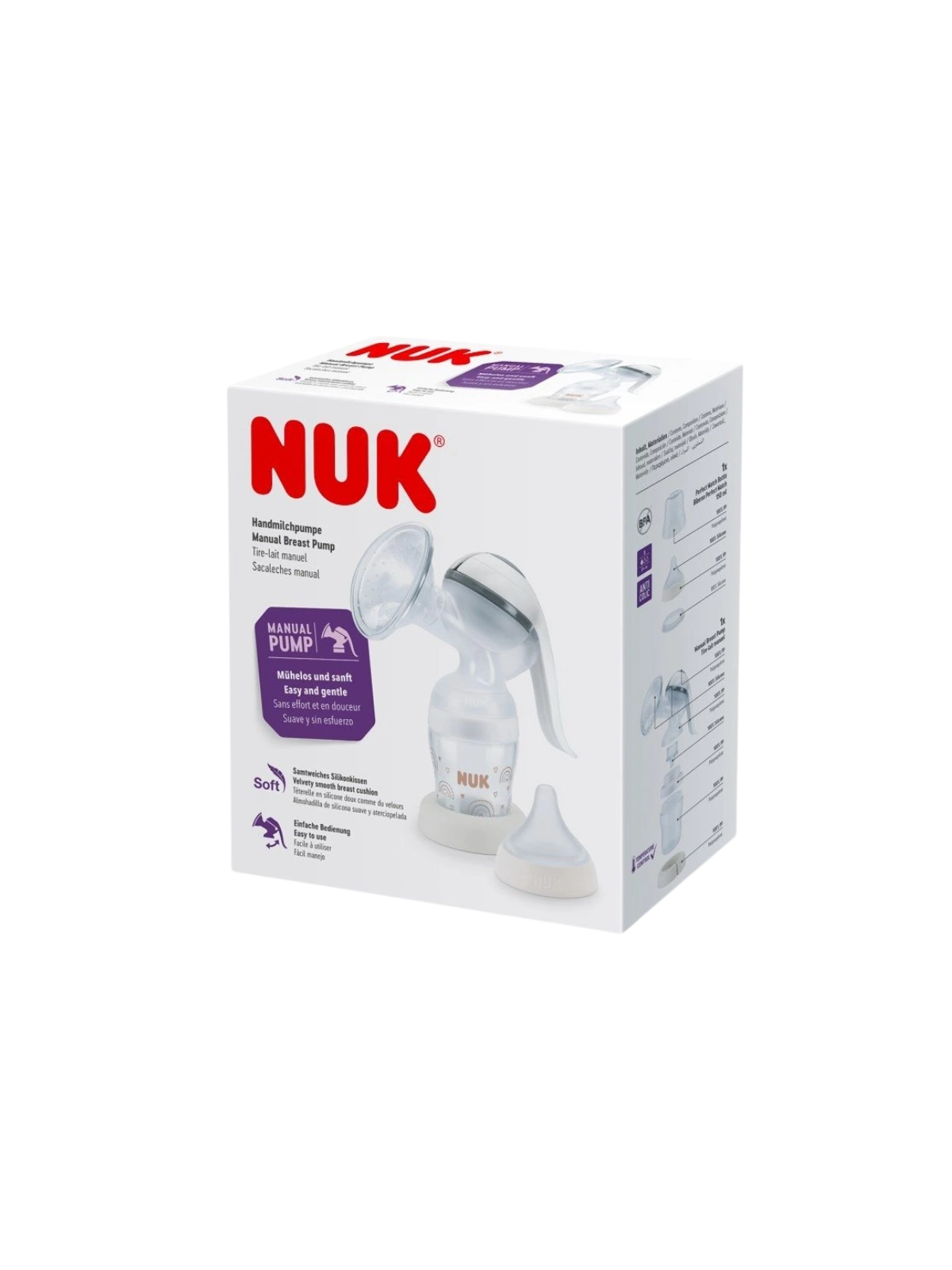 Sacaleches manual NUK perfect match