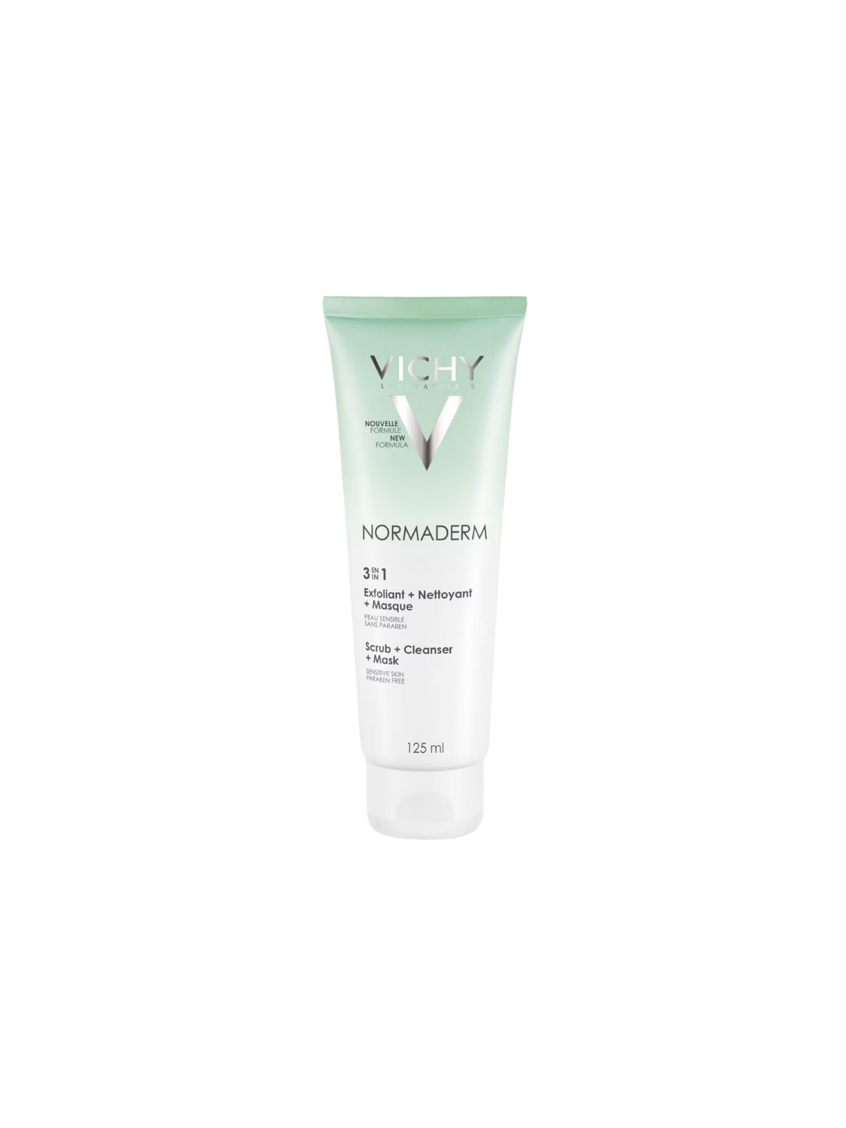 Vichy Normaderm limpiador 3 en 1 Exfoliante Limpiador Mascarilla